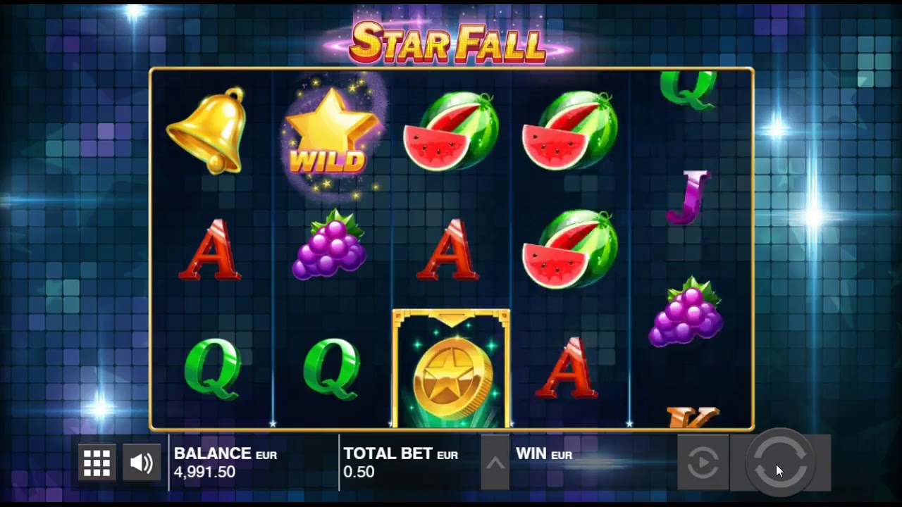 เข้ามาเล่นเกมสล็อตออนไลน์ Star Fall รับเงินรางวัลใหญ่