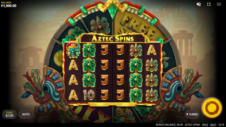 เล่นสล็อต Aztec Spins และรับรางวัลสูงถึง 4,983 เท่าของเงินเดิมพัน